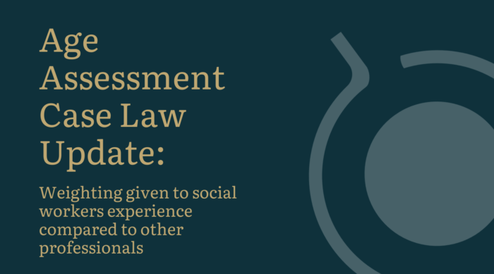 age assessment case law