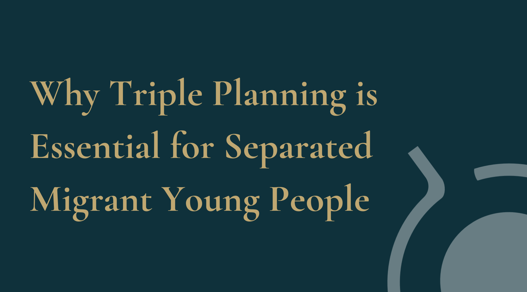 triple planning is essential