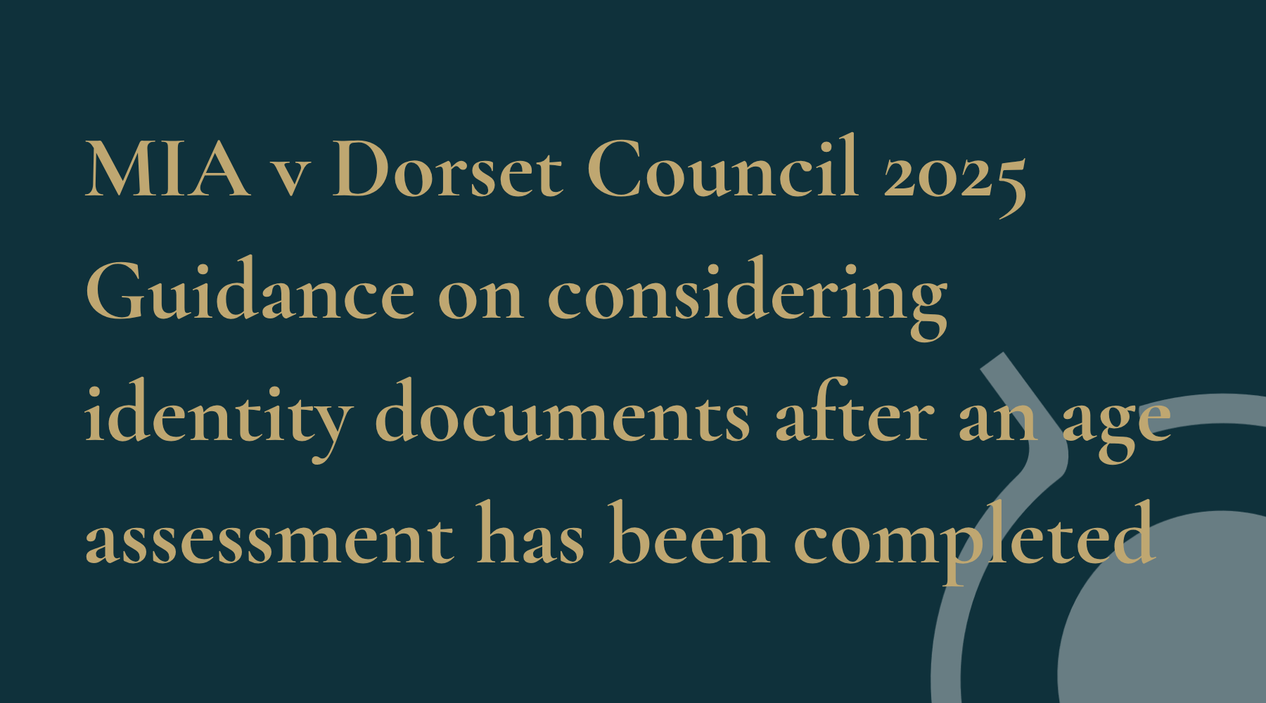 MIA V Dorset 2025